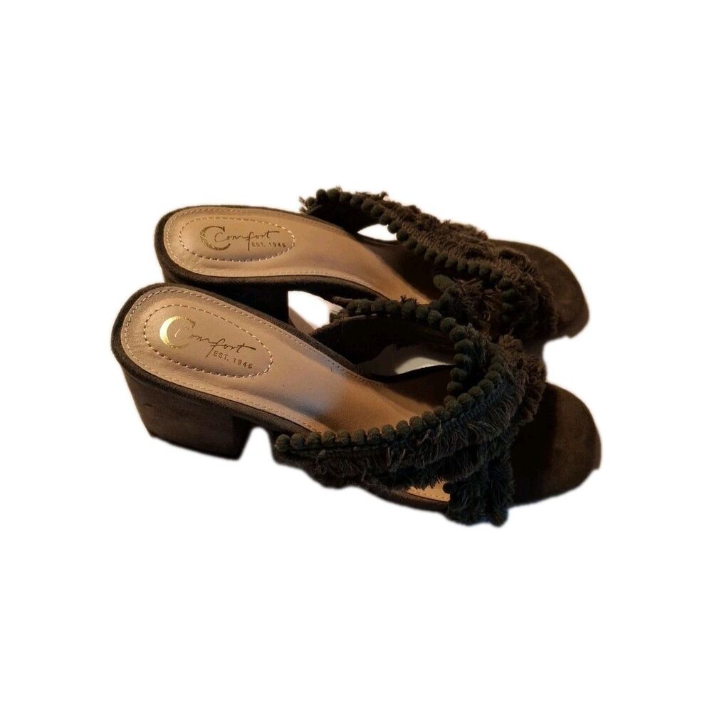Comfort Sandals Green Size 9 Women's - Picture 7 of 16